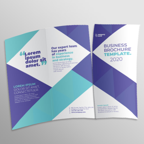 Folded Voucher Leaflets