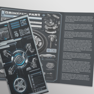 Uncoated Folded Leaflets