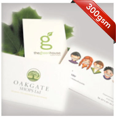 300gsm Uncoated Business Cards