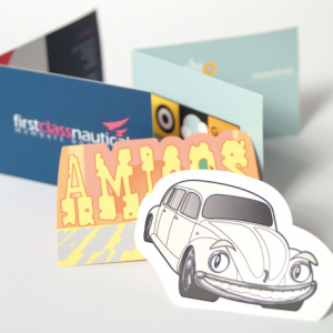 Fabu-Gloss Folding Business Cards