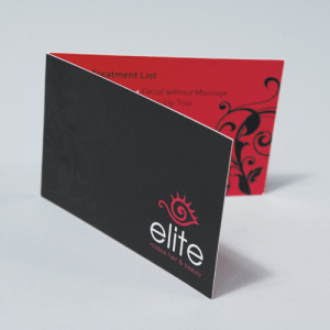 Regular Folding Business Cards