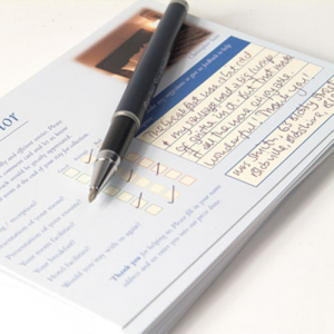 400gsm Comment Cards