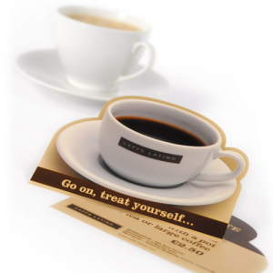 400gsm Silk Shaped Flyers