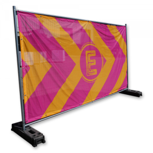 Bouwplaatsbarrière-afdekking