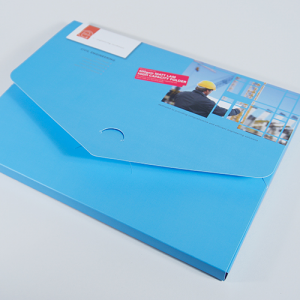 Matt Laminated High Capacity Folders