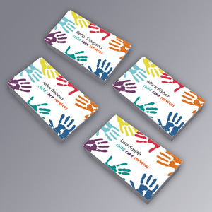 300gsm Uncoated Business Cards - 4 Sets