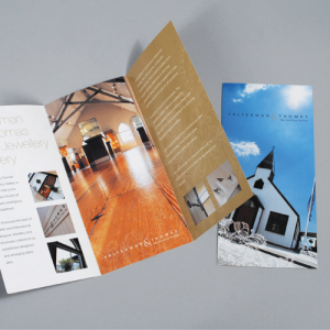 170gsm Gloss Folded Leaflets