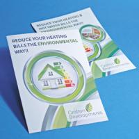 170gsm Uncoated Folded Leaflets