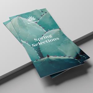 Premium Silk Folded Leaflets