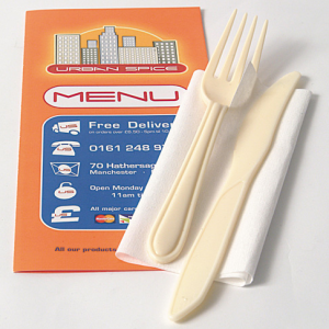 100gsm Silk Folded Leaflets