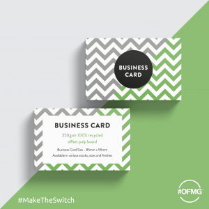 350gsm Business Cards