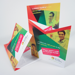 400gsm Die-cut Matt Lam Flyers
