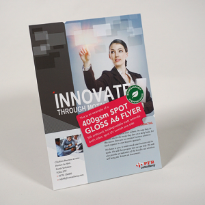 400gsm Spot Gloss Flyers