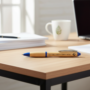 Bamboo Curvy Ballpoint Pens