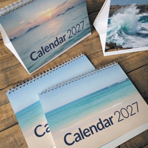Wire-O-Bound Desk Calendar