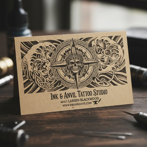 550gsm Kraft Business Cards