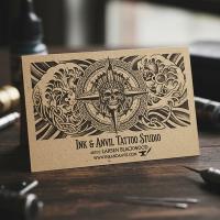 550gsm Kraft Business Cards