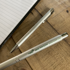 Aluminium Click Ballpoint Pens