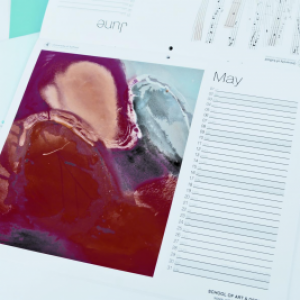 Uncoated 14 Month Calendars