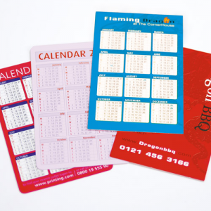 300gsm Gloss Pocket Calendars