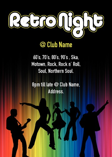 Clubs A6 Flyers by Paul Wongsam