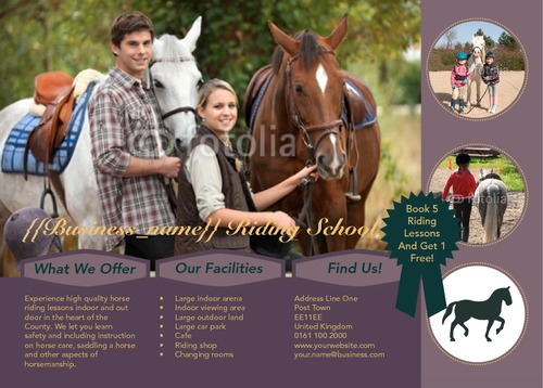 Sport A6 Flyers by Rebecca Doherty