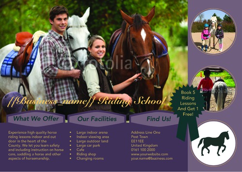 Sport A4 Leaflets by Rebecca Doherty