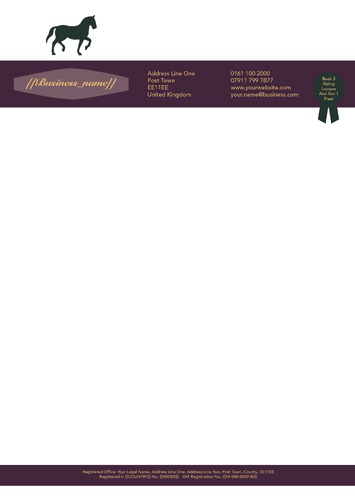 Sport A4 Stationery by Rebecca Doherty