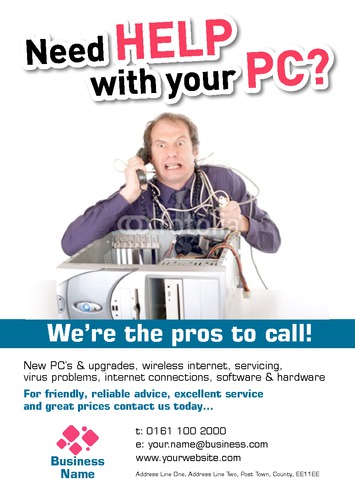 Electrician A5 Flyers by Paul Wongsam