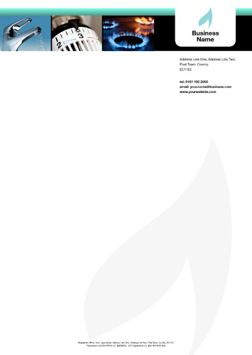 Home Improvement A4 Letterheads by Paul Wongsam