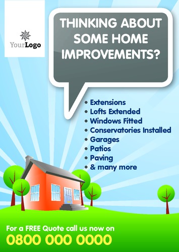 Home Maintenance A5 Flyers by Tony Elmore