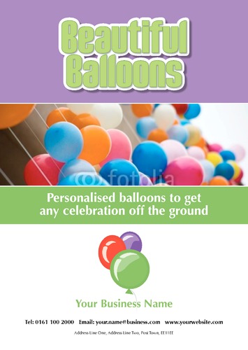 Balloon Modellers A4 Flyers by Paul Wongsam