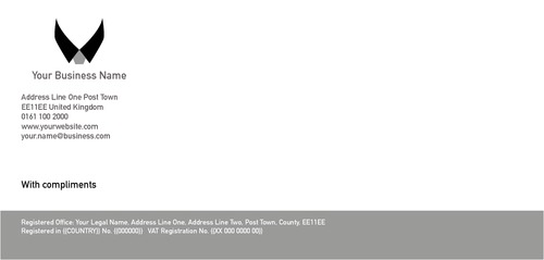 Suit Hire 1/3rd A4 Stationery by Nickola O'Connor