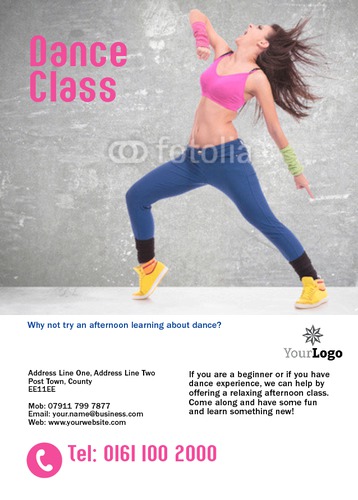 Dance A6 Flyers by Neil Watson