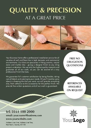 Home Maintenance A6 Flyers by Paul Wongsam