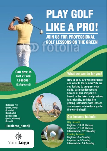 Sports A4 Flyers by Rebecca Doherty