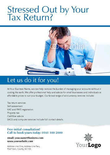 Accountants A5 Flyers by Paul Wongsam