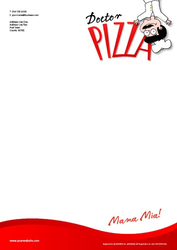 Fast Food A4 Stationery by Edward Augusto