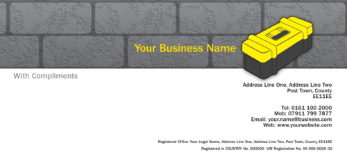 Home Maintenance 1/3rd A4 Stationery by Neil Watson