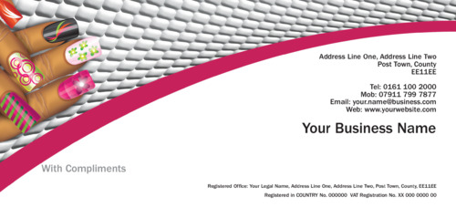 Nails 1/3rd A4 Stationery by Neil Watson