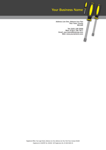 Home Maintenance A4 Letterheads by Neil Watson