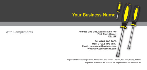 Home Maintenance 1/3rd A4 Stationery by Neil Watson