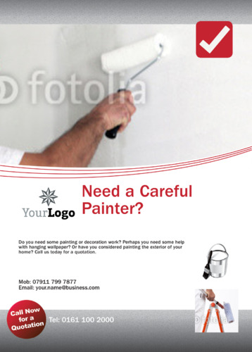 Home Maintenance A6 Flyers by Neil Watson