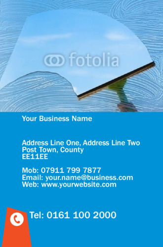 Cleaning Business Card  by Neil Watson