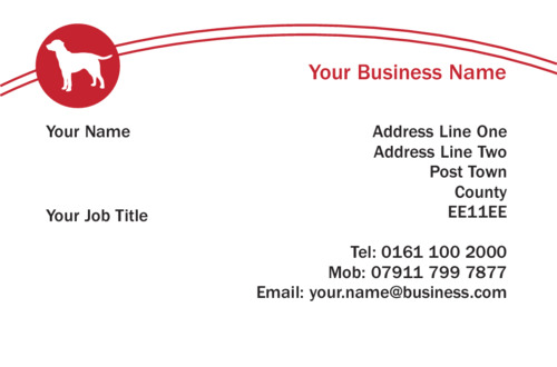 Pets Business Card  by Neil Watson