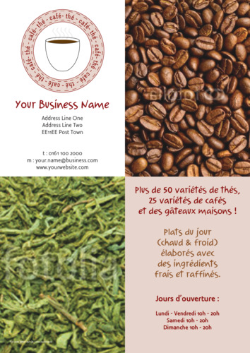 Restaurant A5 Flyers by Taylor Stevens-Wood