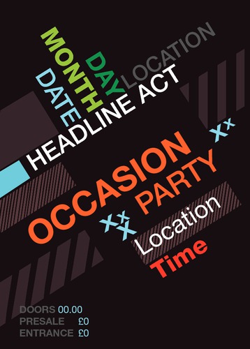 Clubs A6 Flyers by Kevin Walls