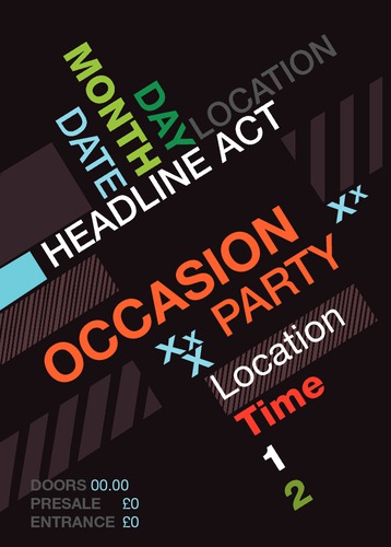 Clubs A6 Flyers by Kevin Walls