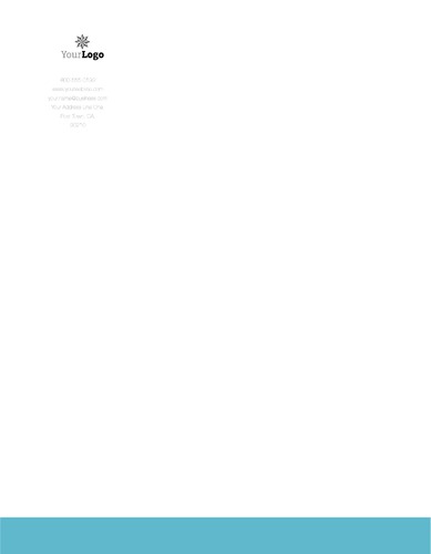 Finance 8.5" x 11" Letterheads by Laura Marples