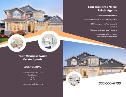 Estate Agents 8.5" x 11" Brochures by Rebecca Doherty